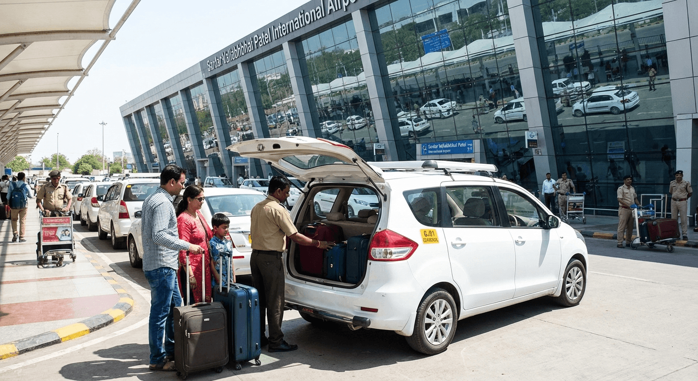 AMD Airport Transfer from Ahmedabad