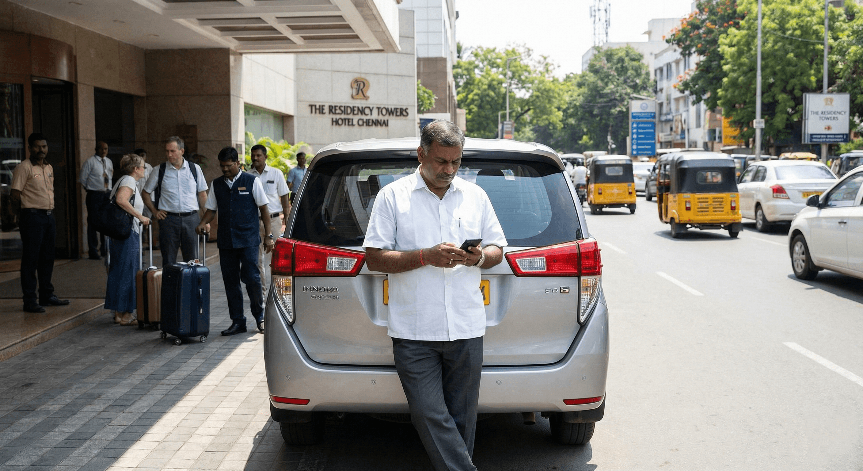 Premium corporate chauffeur in Chennai