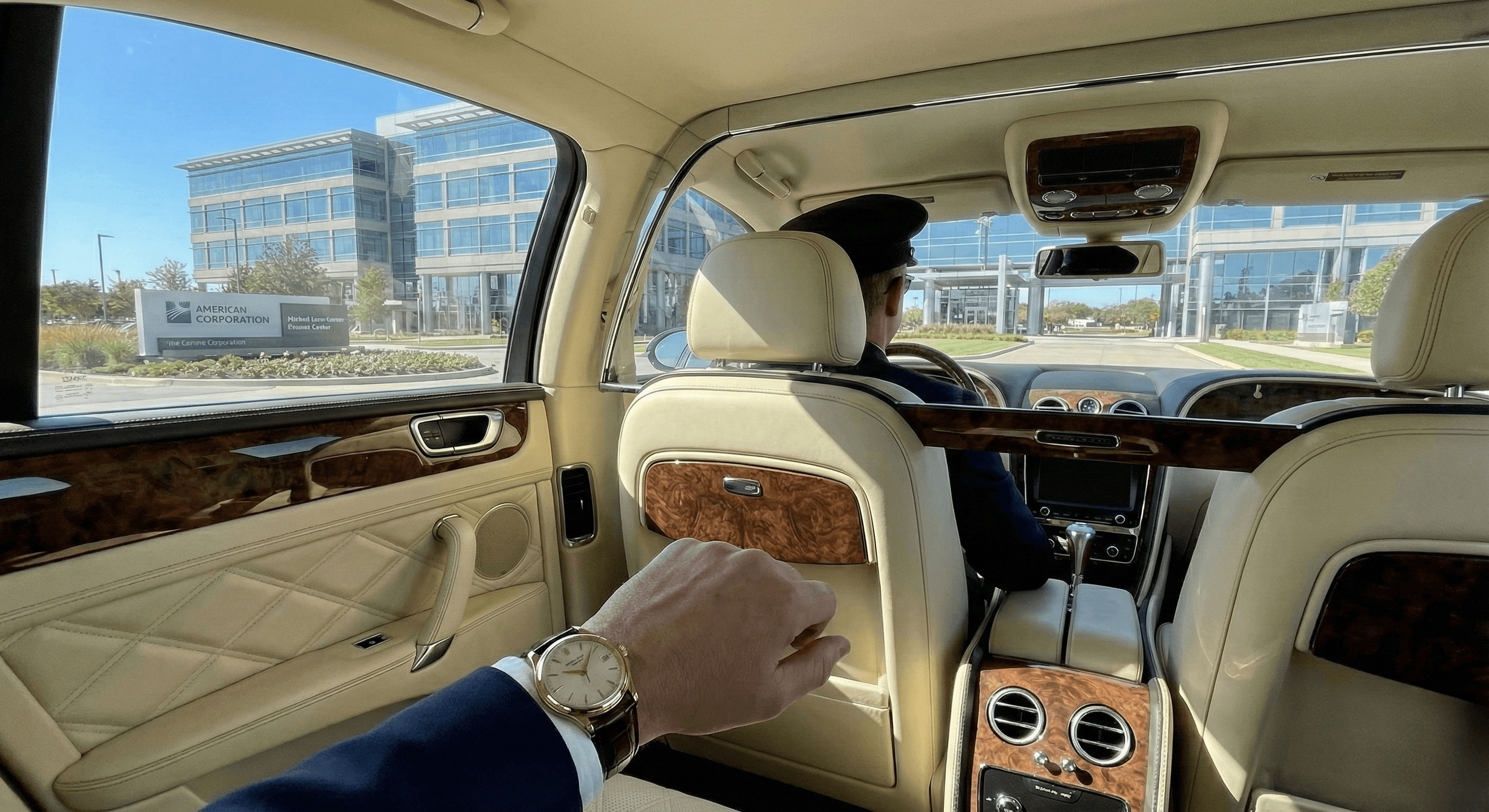 Premium corporate chauffeur in Delhi