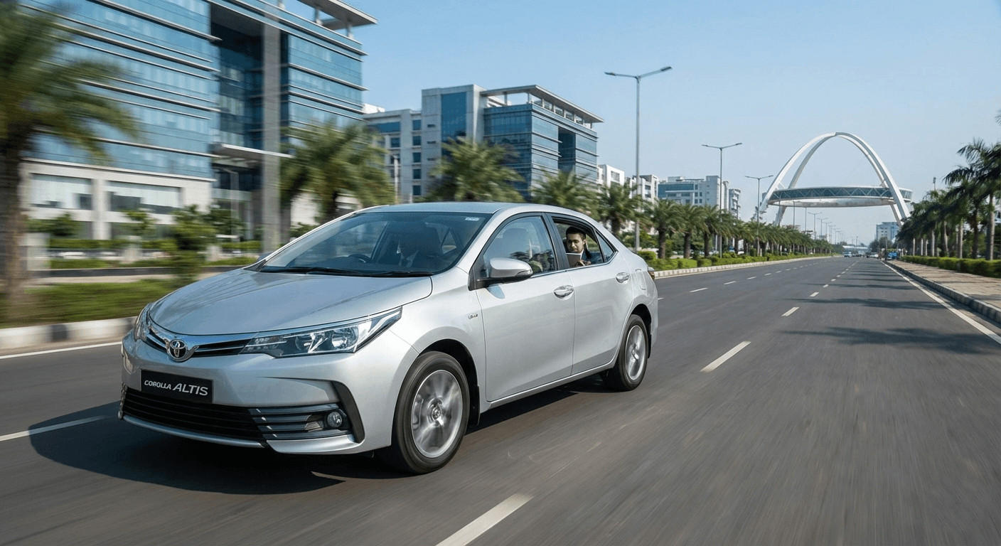 Premium corporate chauffeur in Kolkata