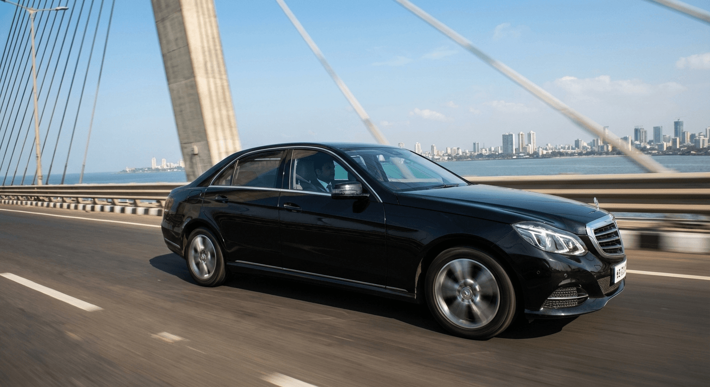 Premium corporate chauffeur in Mumbai