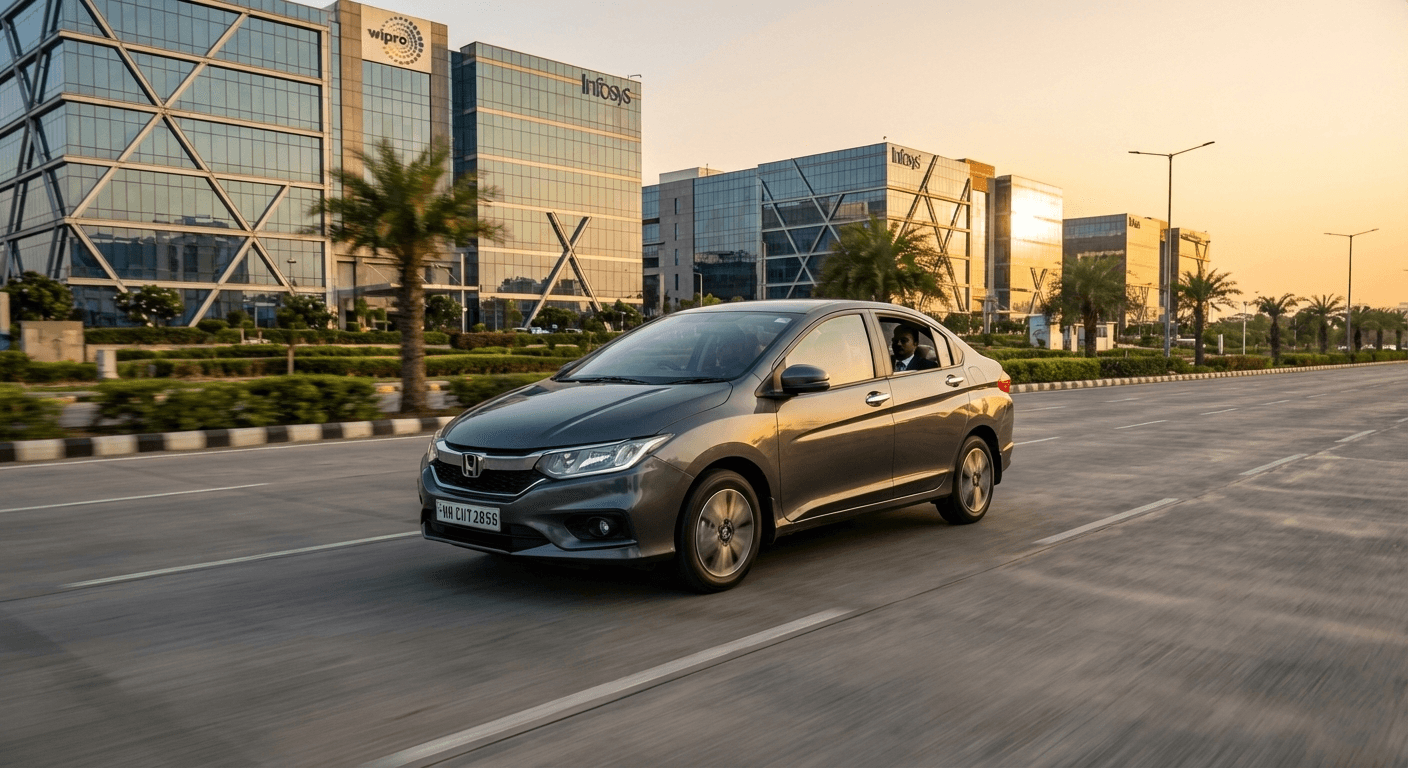 Premium corporate chauffeur in Pune